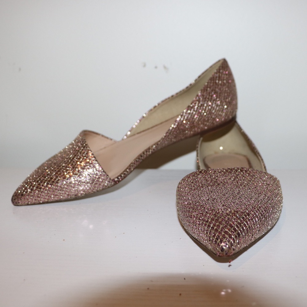 Sparkly flats